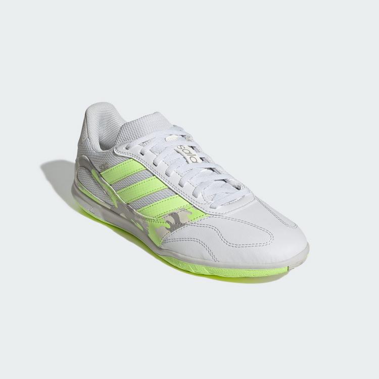 adidas adidas Super Sala III Hallen-Fu&szlig;ballschuh Fu&szlig;ballschuhe - Crystal White / Hi-Res Yellow / Off White - 2 | SportScheck
