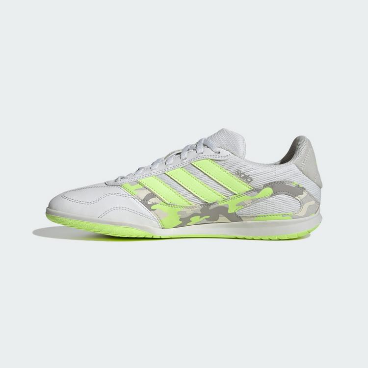 adidas adidas Super Sala III Hallen-Fu&szlig;ballschuh Fu&szlig;ballschuhe - Crystal White / Hi-Res Yellow / Off White - 4 | SportScheck