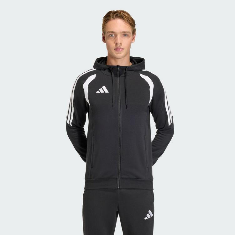 adidas adidas Tiro26 League Sweat Full Zip Hoodie Trainingsjacke Herren - Black / White - 0 | SportScheck