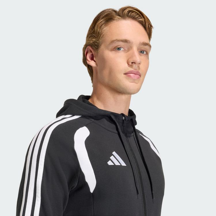 adidas adidas Tiro26 League Sweat Full Zip Hoodie Trainingsjacke Herren - Black / White - 0 | SportScheck
