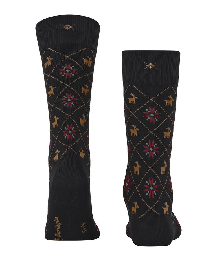 Burlington Burlington Reindeer Socken Herren - black (3000) - 0 | SportScheck