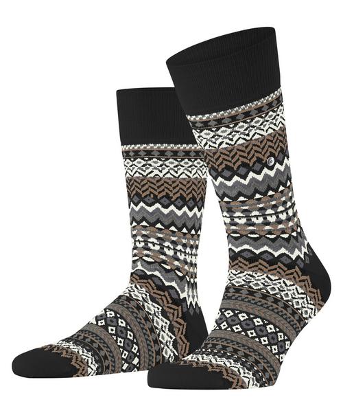 Burlington Fair Isle Socken Herren
