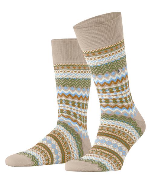 Burlington Fair Isle Socken Herren