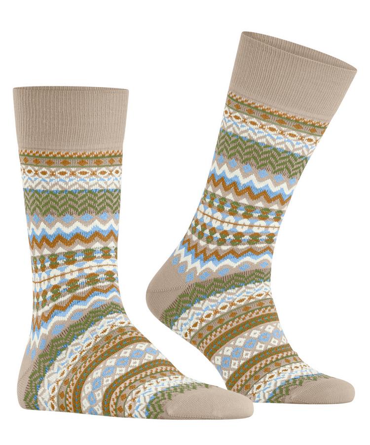 Burlington Burlington Fair Isle Socken Herren - cafe latte (4360) - 0 | SportScheck
