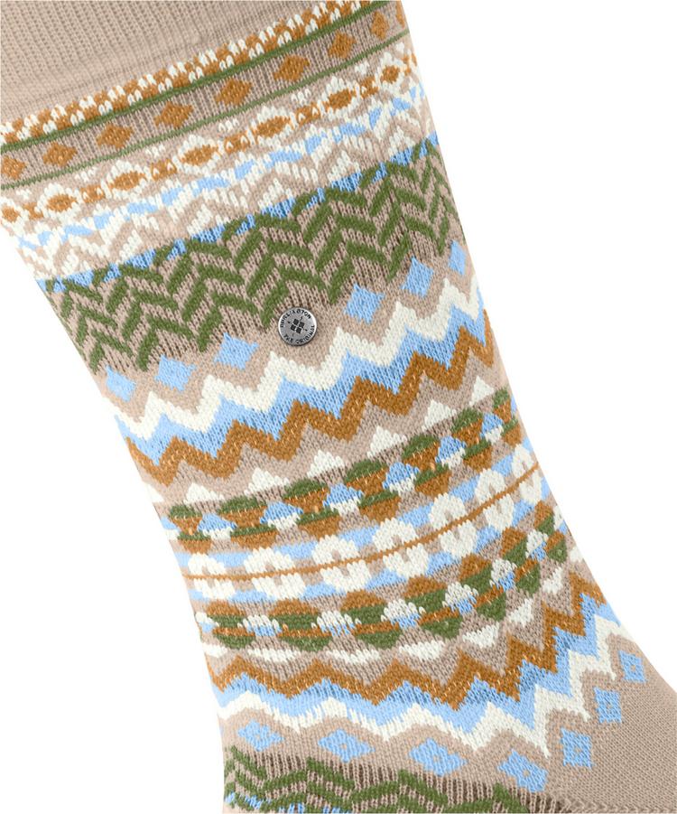 Burlington Burlington Fair Isle Socken Herren - cafe latte (4360) - 1 | SportScheck