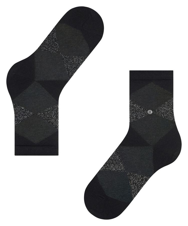 Burlington Burlington Glitter Bonnie SSO Socken Damen - black (3000) - 2 | SportScheck