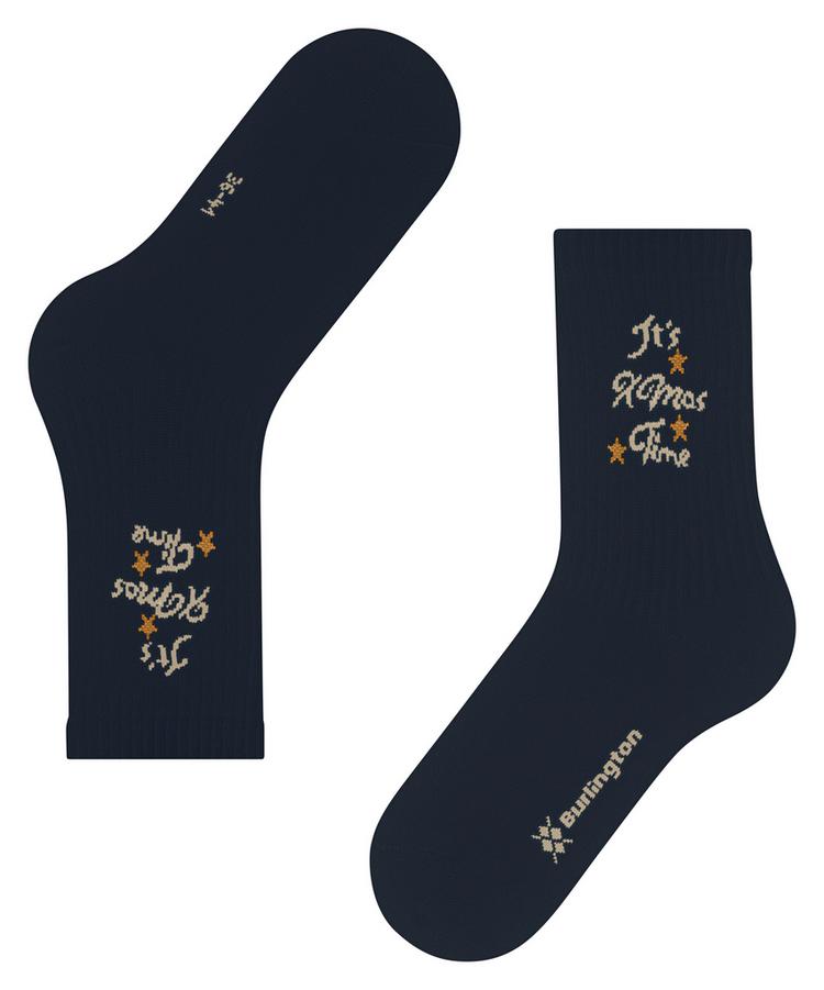 Burlington Burlington X-Mas Rib SO Socken Damen - marine (6120) - 2 | SportScheck