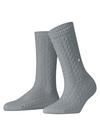 Burlington Cable Socken Damen - silver (3290)