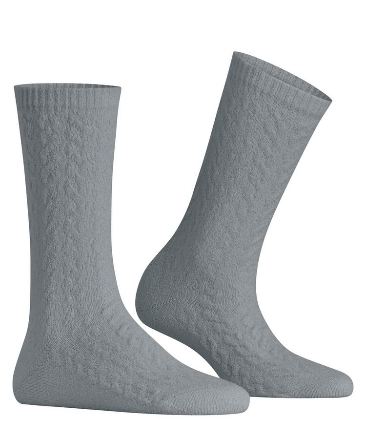 Burlington Burlington Cable Socken Damen - silver (3290) - 0 | SportScheck