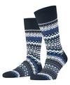 Burlington Fair Isle Socken Herren - marine (6120)
