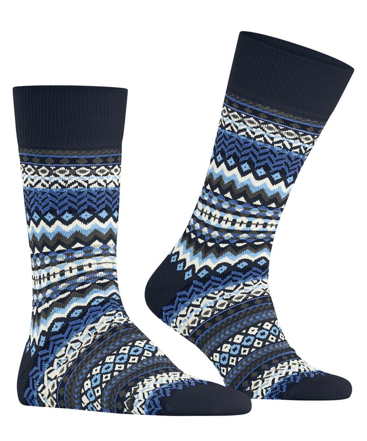 Burlington Burlington Fair Isle Socken Herren - marine (6120) - 0 | SportScheck