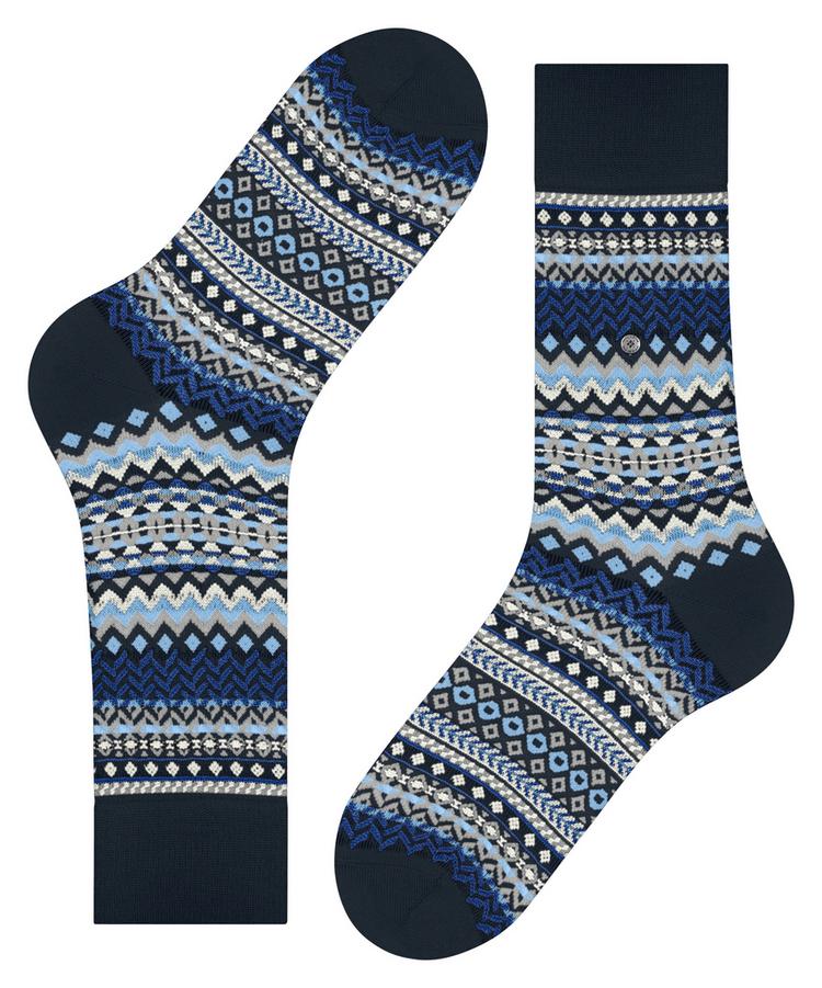 Burlington Burlington Fair Isle Socken Herren - marine (6120) - 2 | SportScheck