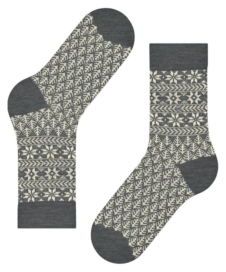 Burlington Burlington X-Mas SO Socken Damen - dark grey (3070) - 2 | SportScheck