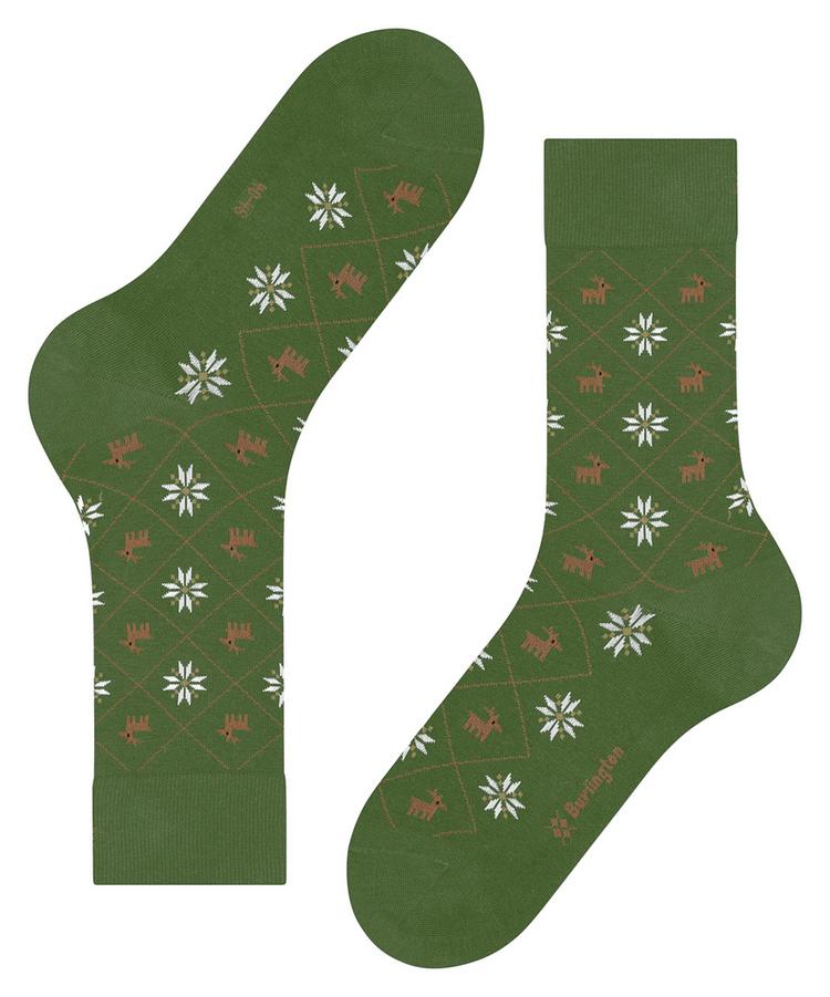 Burlington Burlington Reindeer Socken Herren - fir green (7656) - 2 | SportScheck