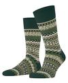 Burlington Fair Isle Socken Herren - forest (7450)