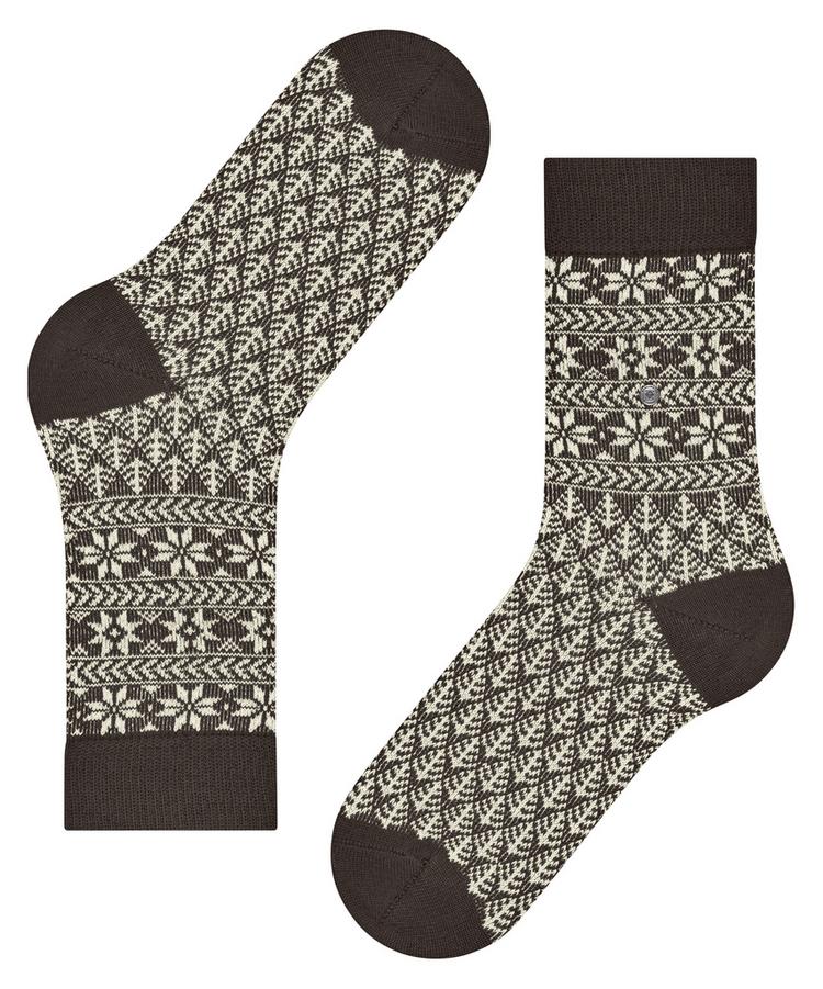 Burlington Burlington X-Mas SO Socken Damen - dark brown (5235) - 2 | SportScheck