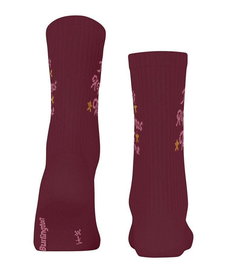 Burlington Burlington X-Mas Rib SO Socken Damen - wine (8010) - 0 | SportScheck