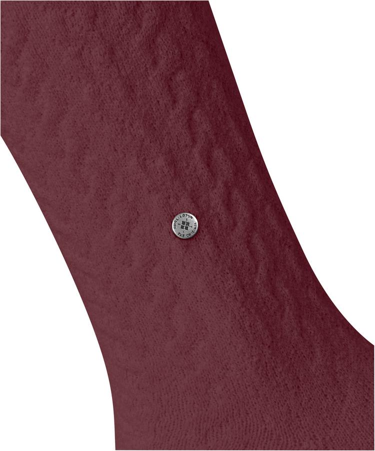 Burlington Burlington Cable Socken Damen - merlot (8117) - 1 | SportScheck