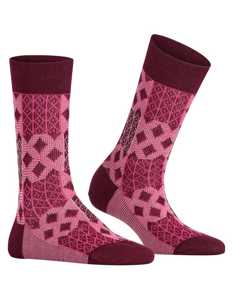 Burlington Burlington Mosaic SO Socken Damen - claret (8435) - 0 | SportScheck