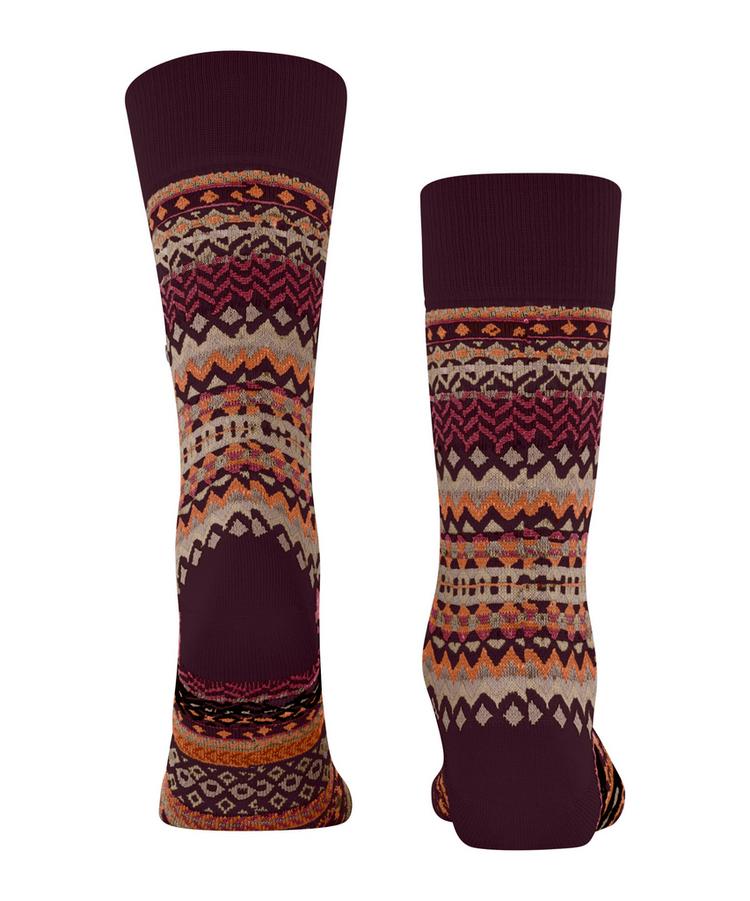Burlington Burlington Fair Isle Socken Herren - claret (8435) - 0 | SportScheck