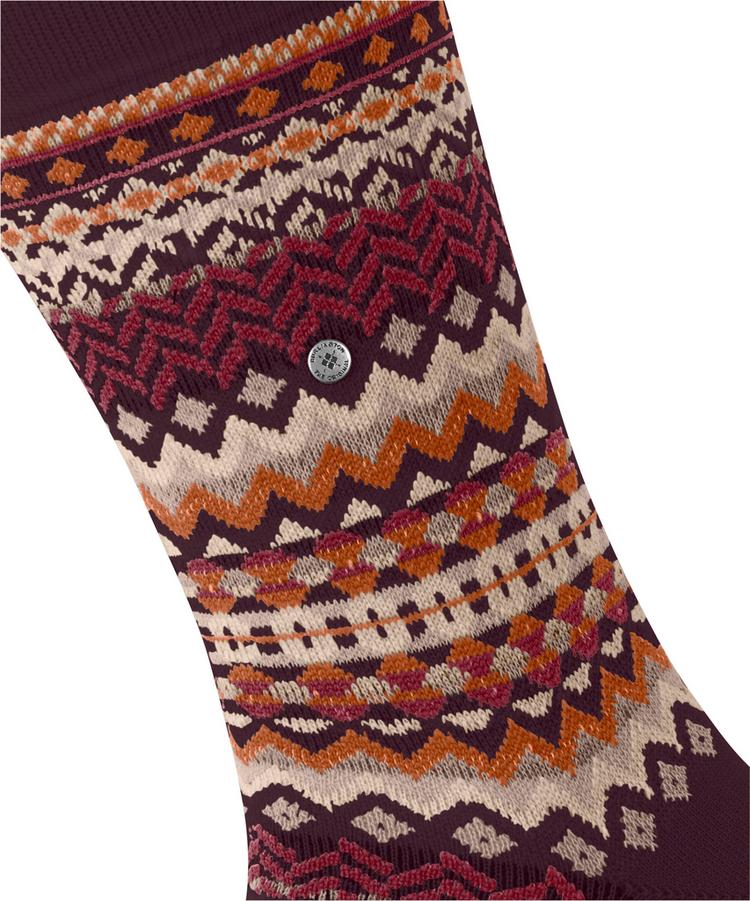 Burlington Burlington Fair Isle Socken Herren - claret (8435) - 1 | SportScheck