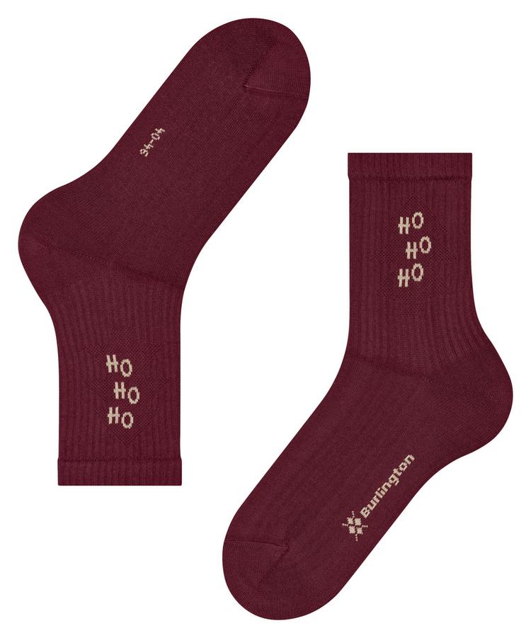 Burlington Burlington X-Mas Rib SO Socken Herren - wine (8010) - 2 | SportScheck
