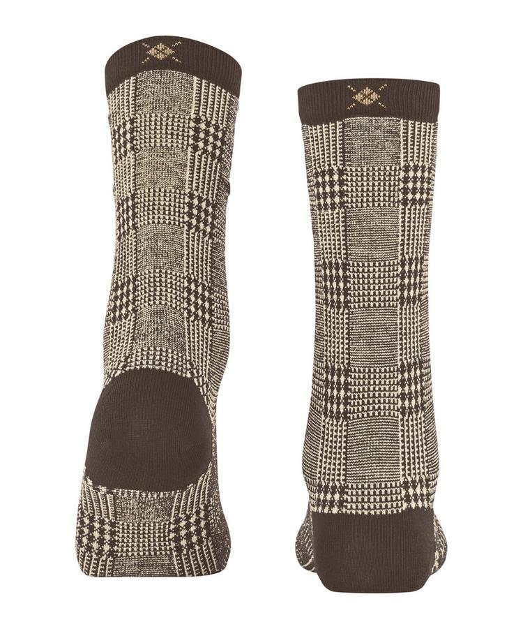 Burlington Burlington Glitter Check SO Socken Damen - maple brown (5321) - 0 | SportScheck