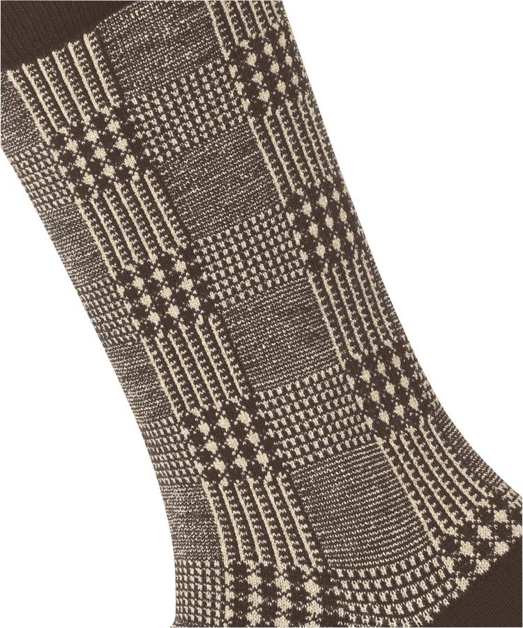 Burlington Burlington Glitter Check SO Socken Damen - maple brown (5321) - 1 | SportScheck