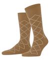 Burlington Nightglow Socken Herren - brown sugar (5152)