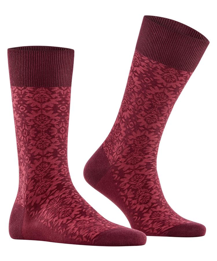 Burlington Burlington Ornamental Socken Herren - barolo (8526) - 0 | SportScheck