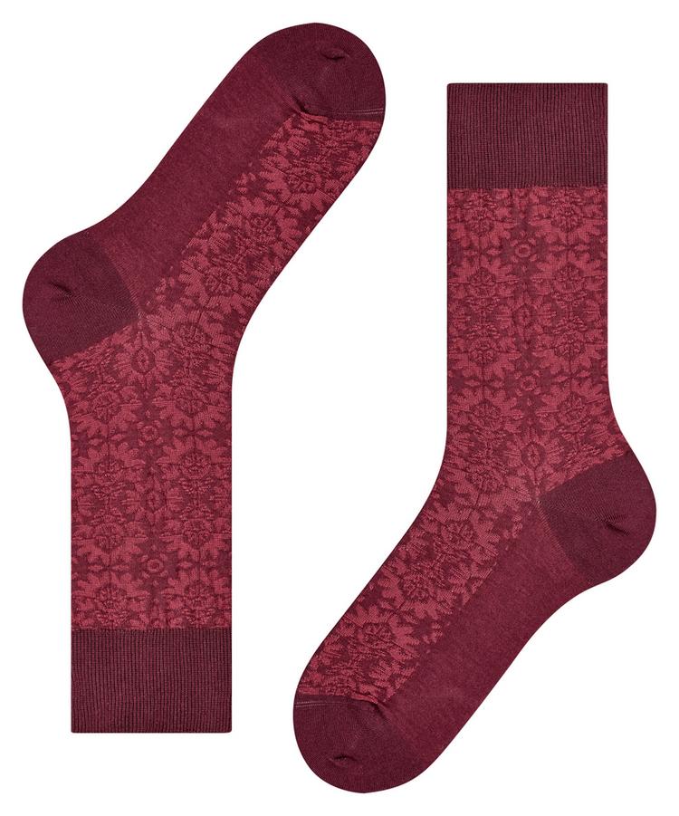 Burlington Burlington Ornamental Socken Herren - barolo (8526) - 2 | SportScheck