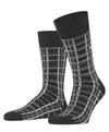 Burlington Grid SO Socken Herren - anthra.mel (3080)