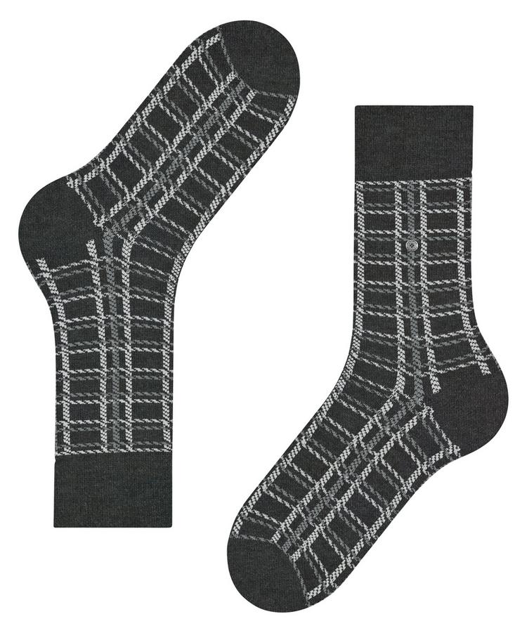 Burlington Burlington Grid SO Socken Herren - anthra.mel (3080) - 2 | SportScheck