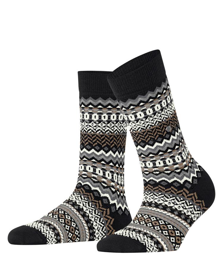 Burlington Burlington Fair Isle Socken Damen - black (3000) - 0 | SportScheck