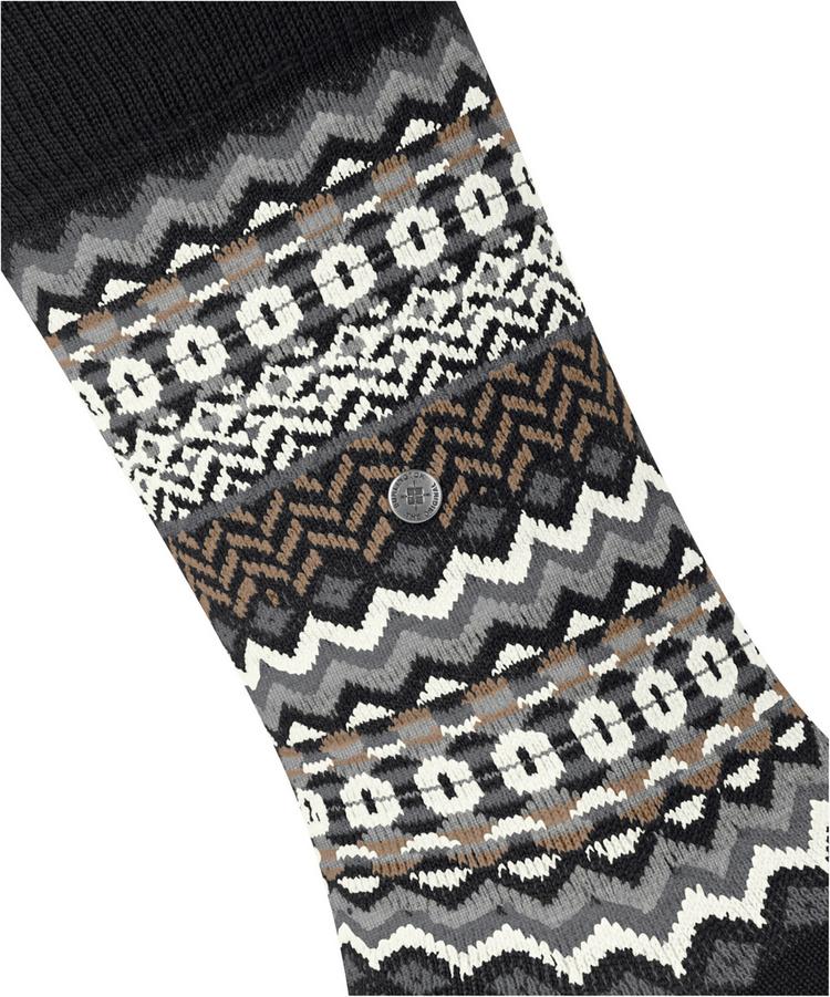 Burlington Burlington Fair Isle Socken Damen - black (3000) - 1 | SportScheck