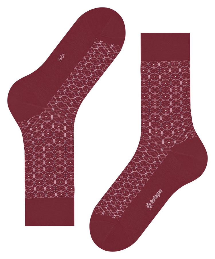 Burlington Burlington Tie Socken Herren - ruby (8830) - 2 | SportScheck