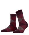 Burlington Glitter Bonnie SSO Socken Damen - claret (8375)