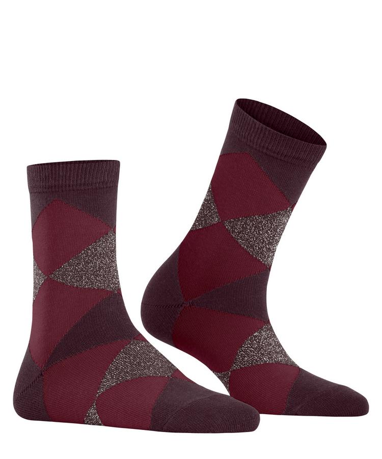 Burlington Burlington Glitter Bonnie SSO Socken Damen - claret (8375) - 0 | SportScheck