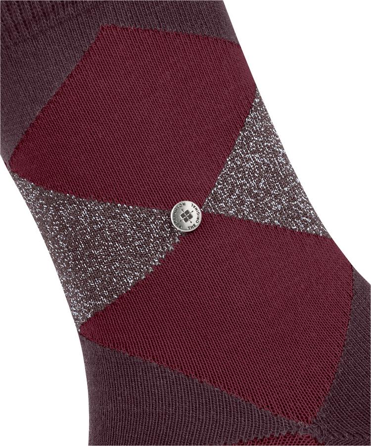 Burlington Burlington Glitter Bonnie SSO Socken Damen - claret (8375) - 1 | SportScheck