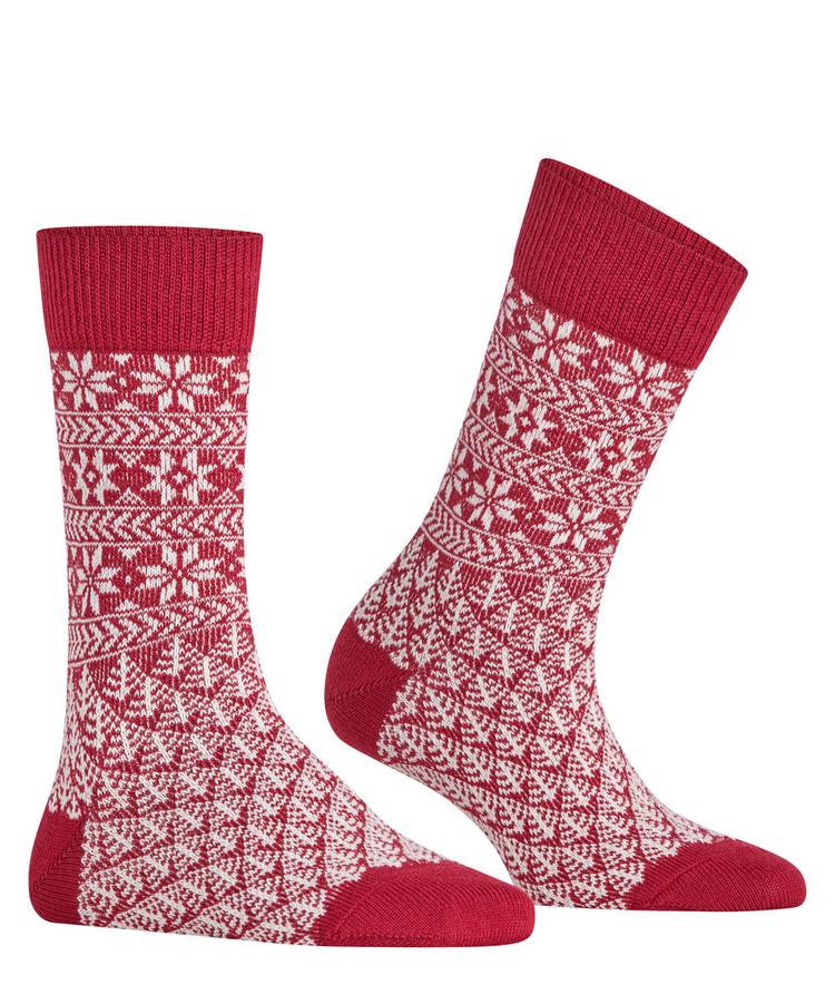 Burlington Burlington X-Mas SO Socken Damen - cranberry (8033) - 0 | SportScheck