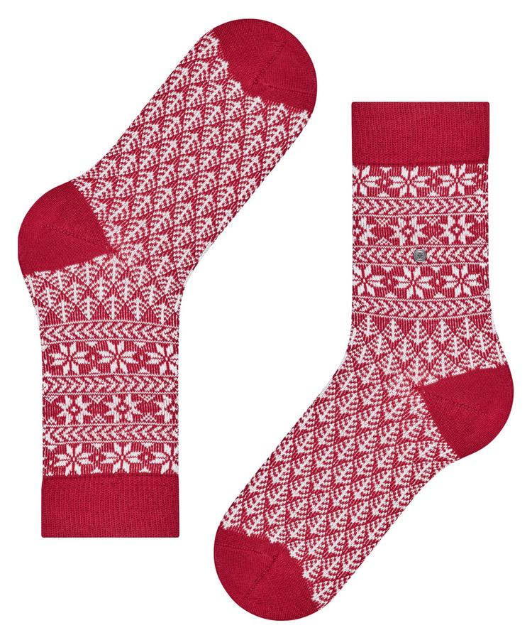 Burlington Burlington X-Mas SO Socken Damen - cranberry (8033) - 2 | SportScheck