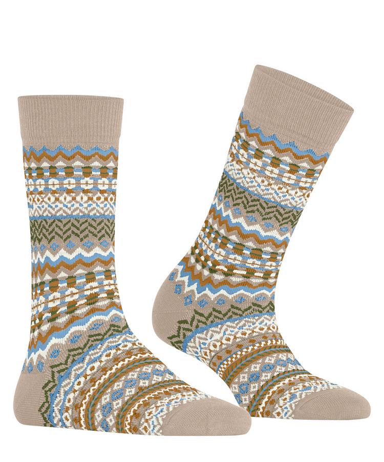 Burlington Burlington Fair Isle Socken Damen - cafe latte (4360) - 0 | SportScheck