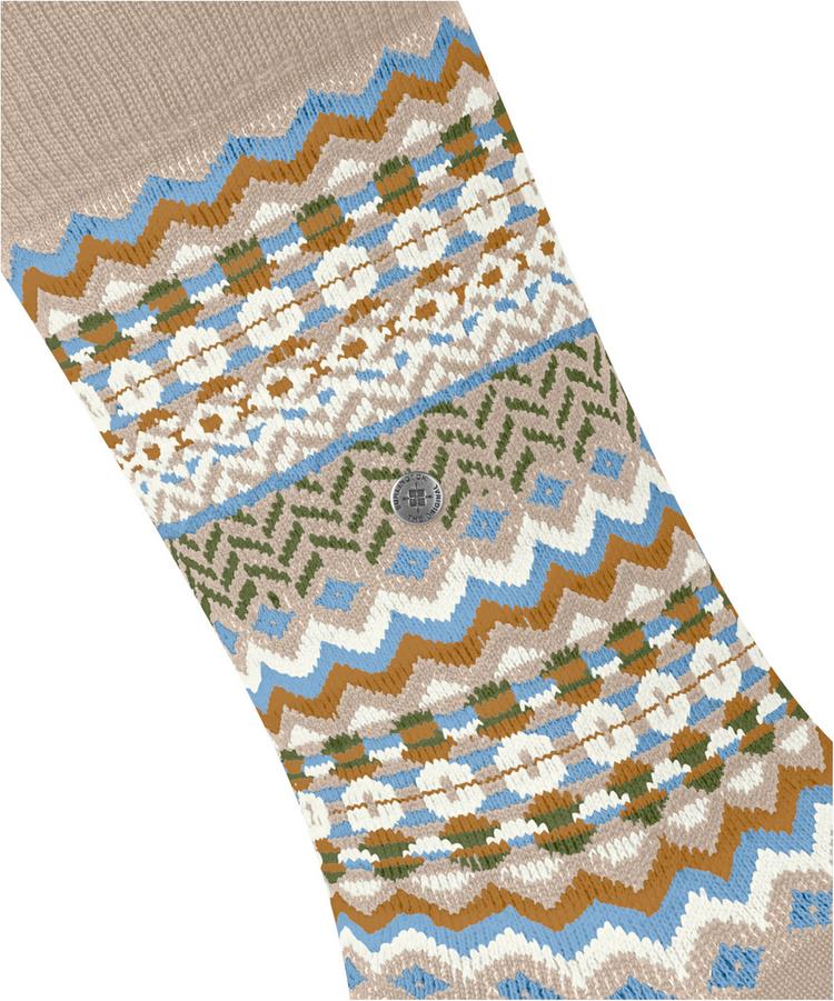 Burlington Burlington Fair Isle Socken Damen - cafe latte (4360) - 1 | SportScheck