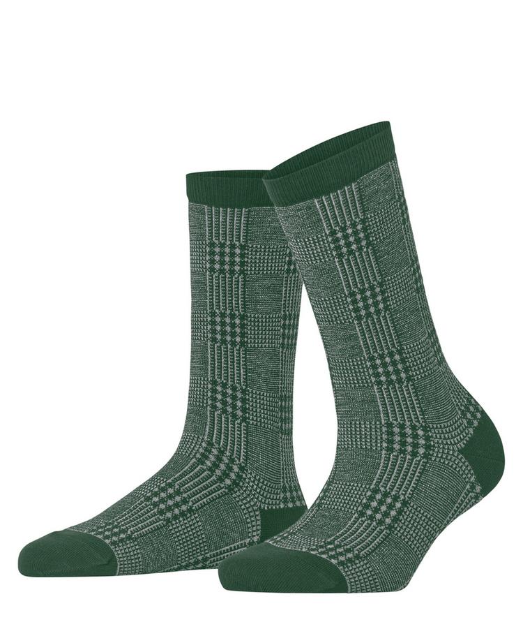 Burlington Burlington Glitter Check SO Socken Damen - eucalyptus (7502) - 0 | SportScheck
