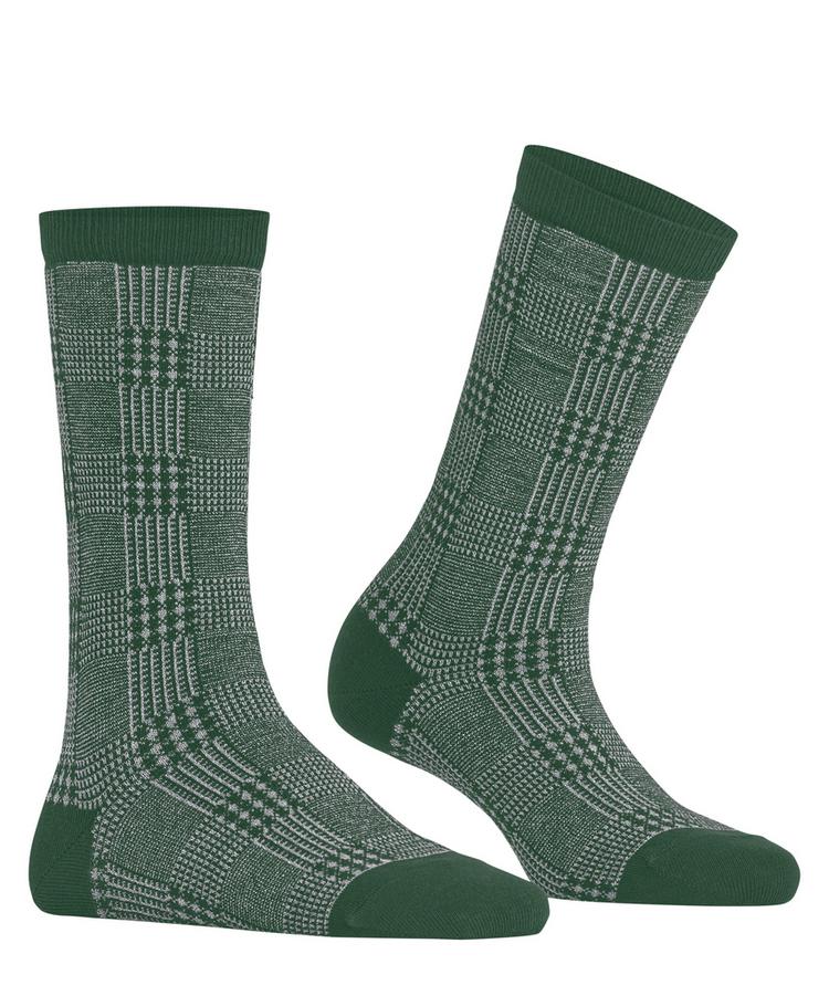 Burlington Burlington Glitter Check SO Socken Damen - eucalyptus (7502) - 0 | SportScheck