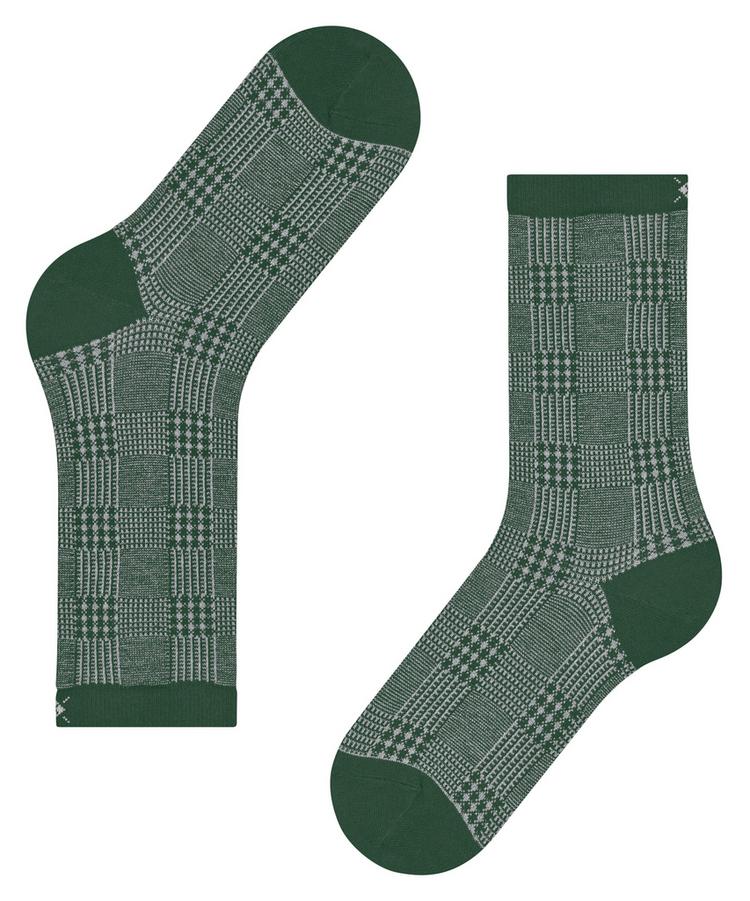 Burlington Burlington Glitter Check SO Socken Damen - eucalyptus (7502) - 2 | SportScheck