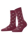 Burlington Ice Skate SO Socken Damen - burgundy (8326)
