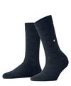 Burlington Structured Dot Socken Damen - marine (6120)