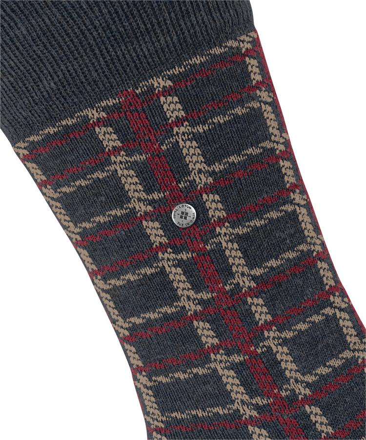 Burlington Burlington Grid SO Socken Herren - navy mel. (6127) - 1 | SportScheck