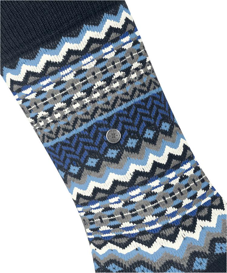 Burlington Burlington Fair Isle Socken Damen - marine (6120) - 1 | SportScheck